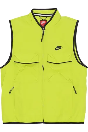 Nike Jakke, Herre, Gul, XS, Uld, Tekstilvest Lyse Kaktus