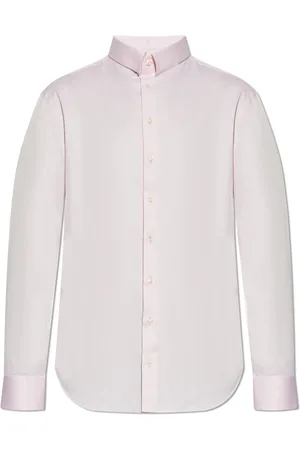 Giorgio Armani Skjorte, Herre, Lyserød, 3XL, Bomuld, Klassisk skjorte