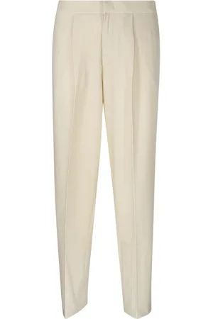 BONSAI Bukser, Herre, Hvid, M, Rafia Loose Fit Pant
