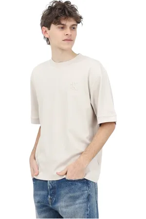 Calvin Klein Top, Herre, , XL, T-shirt Kortærmet Afslappet Stil