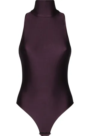 Andamane Top, Dame, Sort, S, Nylon, Højhalset ærmeløs top rød sort