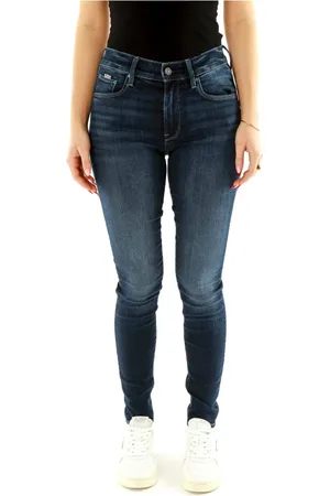 G-Star Jeans, Dame, Blå, W26 L30, Denim, Mid Waist Skinny Fit Jeans