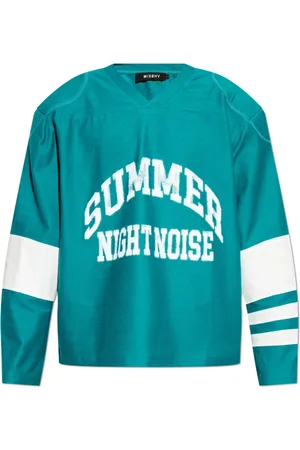 MISBHV Top, Herre, Grøn, XL, Bomuld, Langærmet T-shirt
