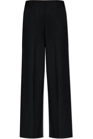 Kenzo Bukser, Dame, Sort, XS, Uld, Uldbukser