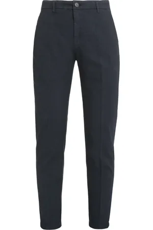 DEPARTMENT FIVE Bukser, Herre, Blå, W38, Bomuld, Stretch Bomuld Chino Bukser