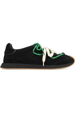 Dolce & Gabbana Sko, Herre, Sort, 41 EU, Suede, Suede Runner Sneakers
