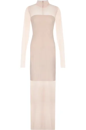 Givenchy Kjole, Dame, Lyserød, XS, Blondekjole med matchende underkjole