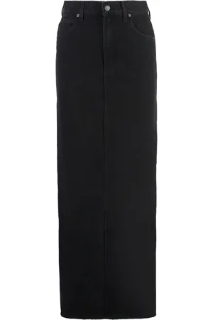Mother Nederdel, Dame, Sort, W25, Denim, Denim Candy Stick Nederdel