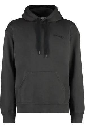 Isabel Marant Sweathshirts & Hoodies, Herre, Sort, XL, Bomuld, Marcello Hættetrøje med Justerbar Snøre