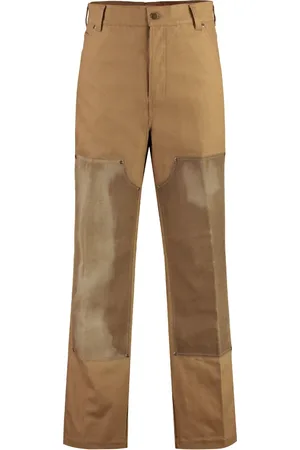 Dickies Bukser, Herre, Brun, W34, Bomuld, Bomuld Bukser med Kontrast Indsæt