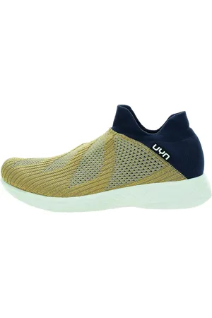 UYN Sko, Dame, Gul, 42 EU, Hamp, Metal Free Flow Sneakers