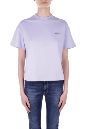 Dickies Top, Dame, Blå, S, Bomuld, T-shirts