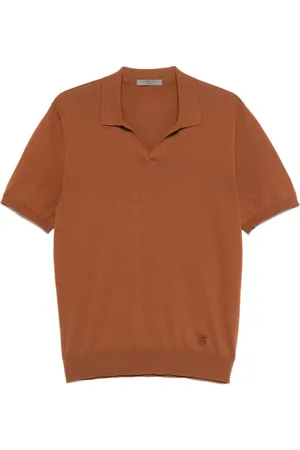corneliani Strik, Herre, Brun, 2XL, Brun Sweaters til Mænd