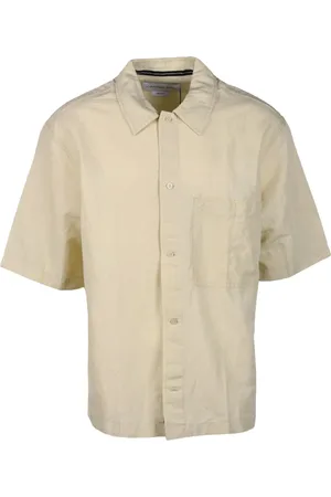 Calvin Klein Skjorte, Herre, , XL, Bomuld, Linned Bomuld Skjorte
