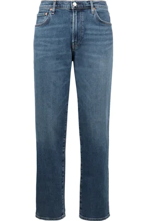 Citizens of Humanity Jeans, Herre, Blå, W30, Bomuld, Straight-leg jeans med metal detaljer