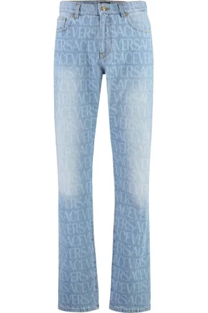 VERSACE Jeans, Herre, Blå, W33, Bomuld, Barok Silhuet Jeans