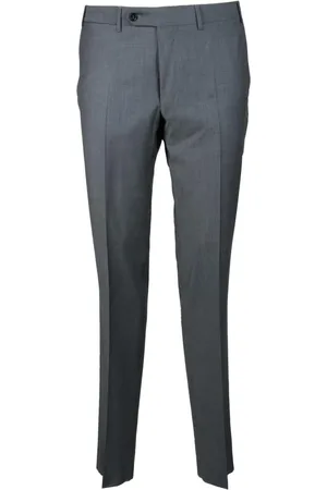 CANALI Bukser, Herre, Grå, L, Uld, Bukser