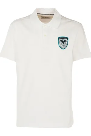 Bikkembergs Top, Herre, Hvid, 2XL, Kortærmet Polo
