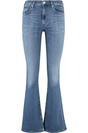 Citizens of Humanity Jeans, Dame, Blå, W28, Uld, Stilfulde Bootcut Jeans