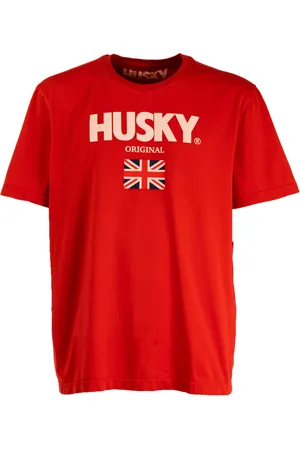 HUSKY Top, Herre, Rød, L, Bomuld, John Herre T-shirt