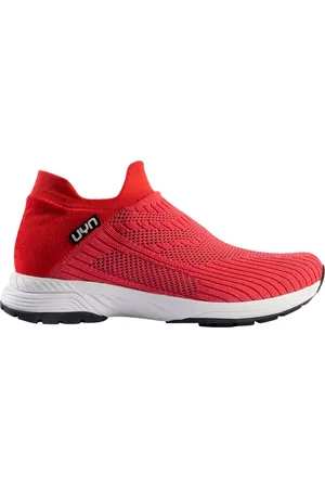 UYN Sko, Dame, Rød, 40 EU, Uld, Fremtidens design sneakers Free Flow