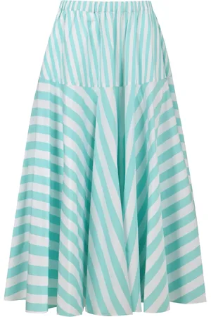 Patou Nederdel, Dame, Blå, M, Bomuld, Skirts