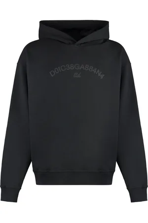 Dolce & Gabbana Sweathshirts & Hoodies, Herre, Sort, S, Bomuld, Sweatshirts & Hoodies