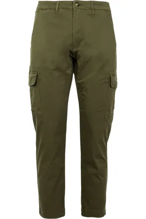 Liu Jo Bukser, Herre, Grøn, L, Bomuld, Cargo Regular Tapered Bukser