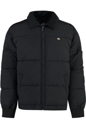 Dickies Jakke, Herre, Sort, S, Bomuld, Eisenhower Corduroy Krave Lynlås Jakke