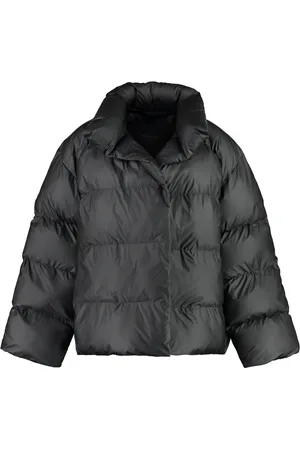 Balenciaga Jakke, Dame, Sort, S, Uld, Oversize Puffer Jakke