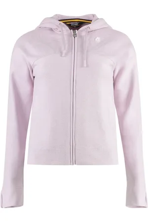 K-Way Sweathshirts & Hoodies, Dame, Lyserød, XS, Bomuld, Josie Full Zip Hoodie