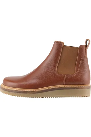 Nature Sko, Dame, Brun, 38 EU, Uld, Gry Støvle Waxy Leather