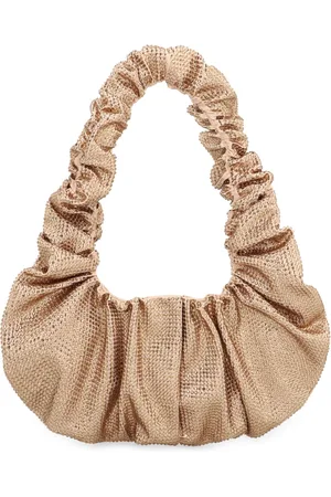 GIUSEPPE DI MORABITO Taske, Dame, Gul, ONE SIZE, Uld, Taske med krystaller og magnetisk lukning