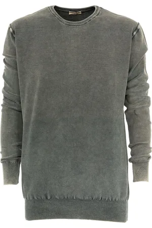 CASHMERE COMPANY Strik, Herre, Grå, XL, Cashmere, Herre Crew Neck Sweater