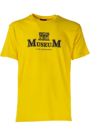 MUSEUM Top, Herre, Gul, L, Bomuld, Herre Erik T-shirt