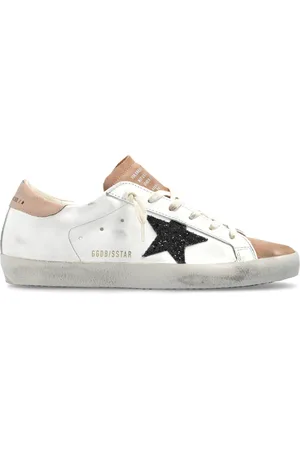 Golden Goose Sko, Dame, Hvid, 40 EU, Uld, Super-Star Sneakers