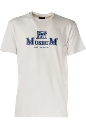 MUSEUM Top, Herre, Hvid, 2XL, Herre Erik T-shirt