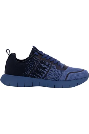 Bikkembergs Sko, Herre, Blå, 43 EU, Lav Top Lace Up Sneakers