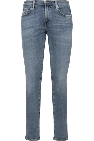 Citizens of Humanity Jeans, Herre, Blå, W30, Bomuld, Slim-Fit Stretch Bomuld Jeans