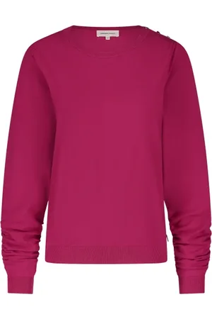 Fabienne Chapot Strik, Dame, Lyserød, S, Uld, Molly Scrunch Pullover