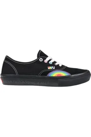 Vans Sko, Dame, Sort, 37 EU, Læder, Suede Læder Sneaker Damekollektion