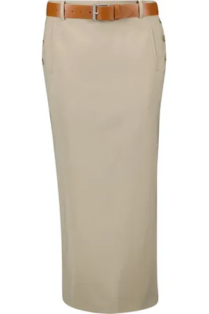 Moschino Nederdel, Dame, , XS, Uld, Blyant Nederdel Forår-Sommer 2025