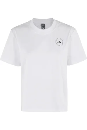 adidas Top, Dame, Hvid, S, Bomuld, Klassisk bomulds-T-shirt
