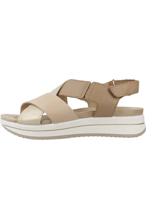 IGI&CO Sko, Dame, Brun, 38 EU, Uld, Stilfulde flade sandaler til kvinder