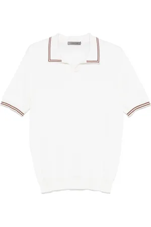 corneliani Top, Herre, Hvid, M, Bomuld, Hvid Sweater til Mænd