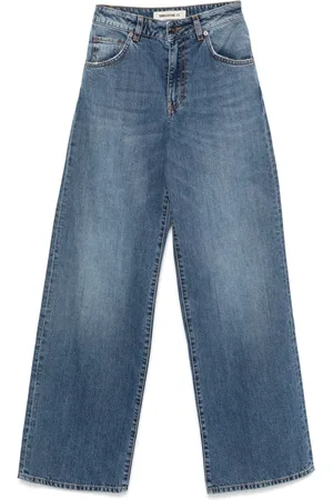 SEMICOUTURE Jeans, Dame, Blå, W30, Bomuld, Blå Jeans til Kvinder
