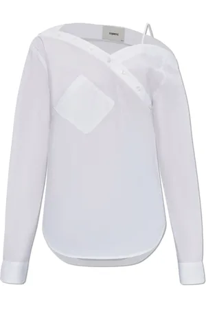 COPERNI Bluser & Skjorter, Dame, Hvid, 2XS, Bomuld, Skjorte med lomme