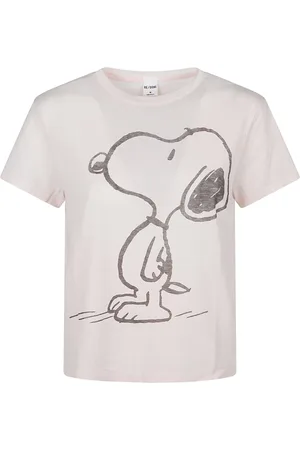 RE/DONE Top, Dame, , S, Snoopy Klassisk T-shirt