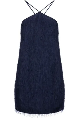Iceberg Kjole, Dame, Blå, M, Tyl, Blå Kjole Regular Fit
