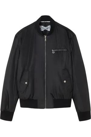 VERSACE Jakke, Herre, Sort, L, Uld, Sort Parka til Mænd